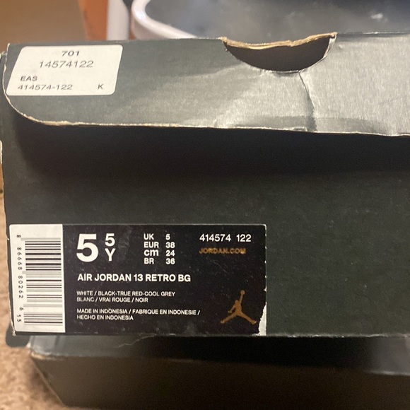 Air Jordan 13 GS 5.5 Retro Chicago - Picture 9 of 9